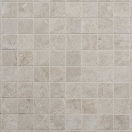Ateno Bone Beige 2x2 Matte Porcelain Mosaic Tile