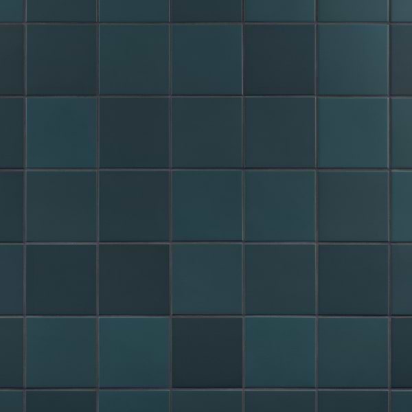 Rubik Teal 5x5 Matte  Porcelain