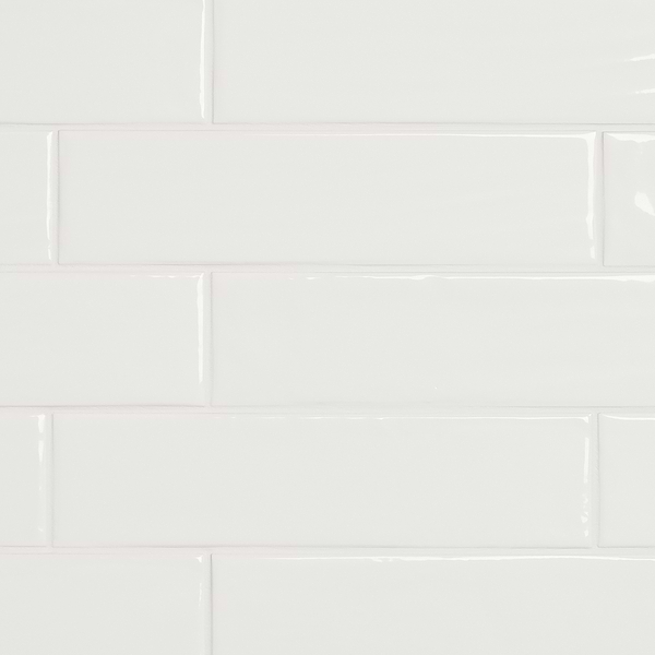 Chance White 2x12 Polished Ceramic Tile