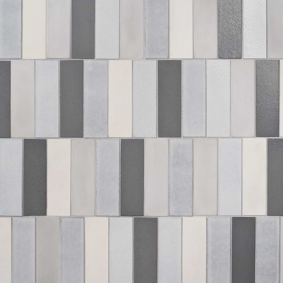 ColorHues Cement and Lava Stone Cloud Blend 2x8 Mixed Finish  Cement and Lava Stone