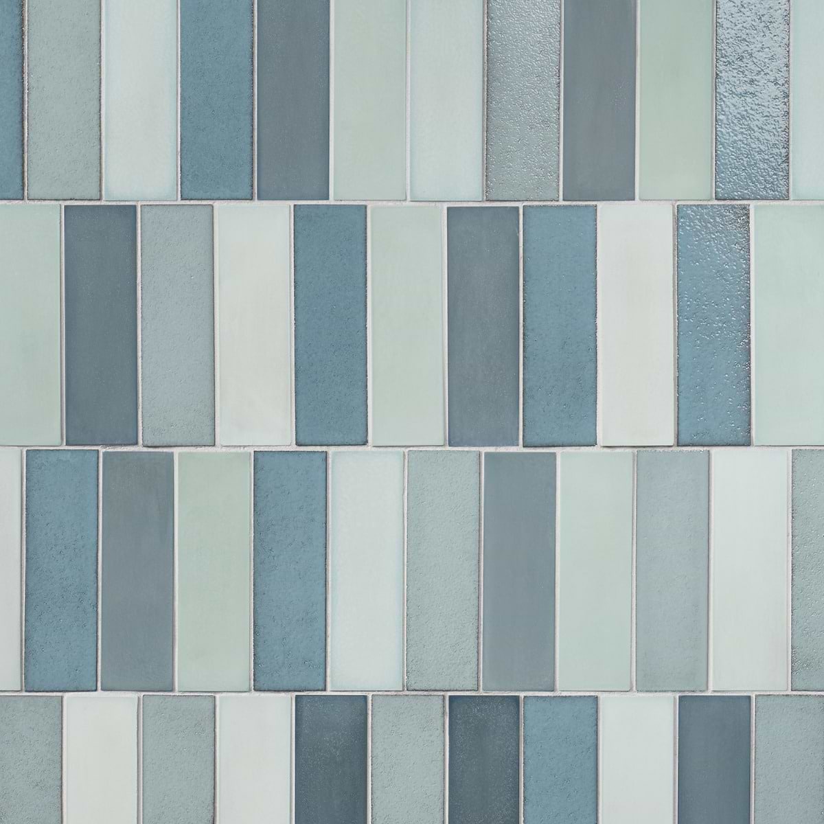 ColorHues Cement and Lava Stone Ocean Blend 2x8 Mixed Finish  Cement and Lava Stone