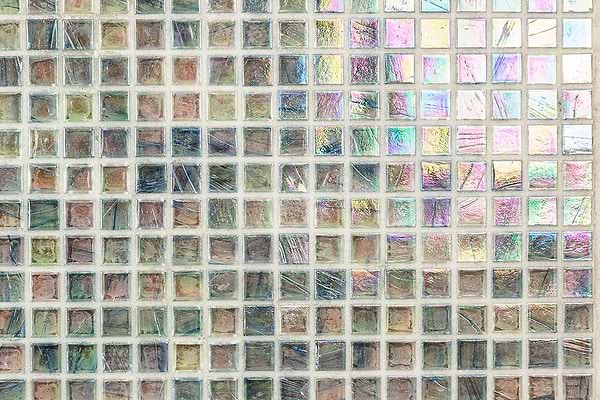 Celeste Harbor Fog Glass Tile