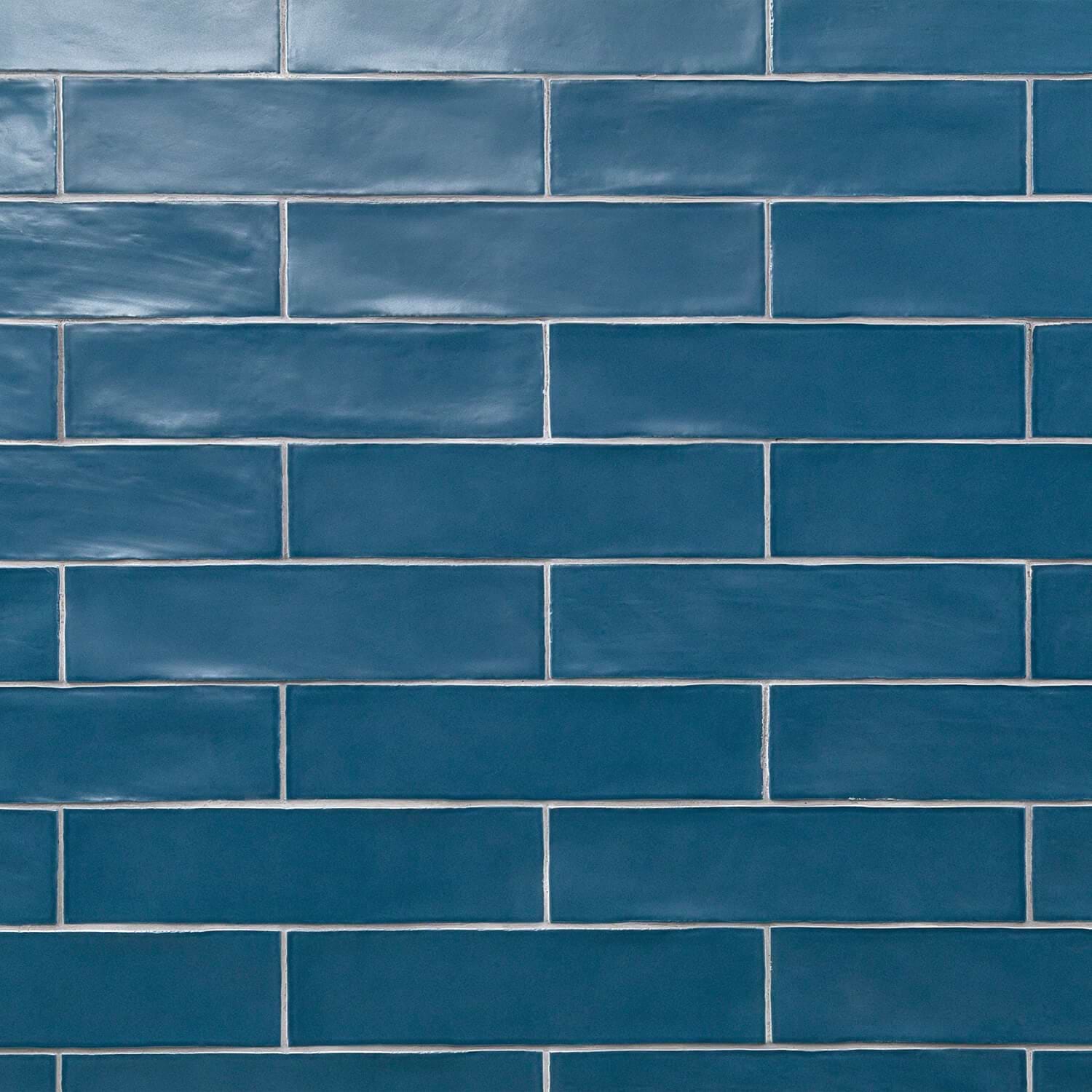 Colonial Marine Blue 3x12 Matte Ceramic Subway Tile