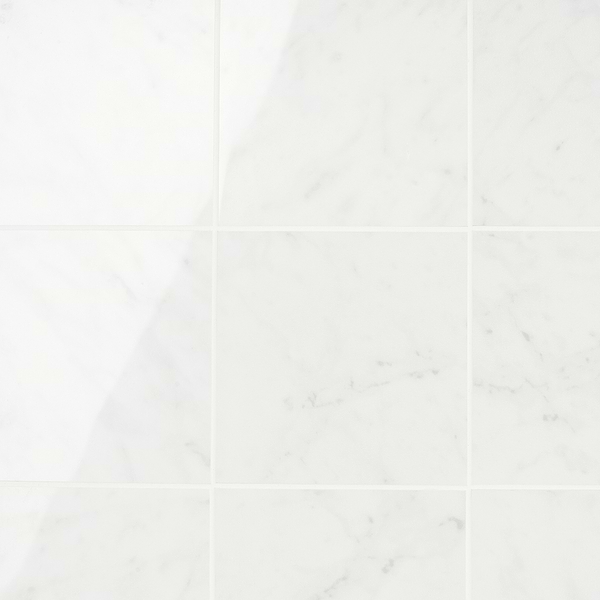 Marble Tech Bianco Gioia 6x6 Polished Porcelain Til