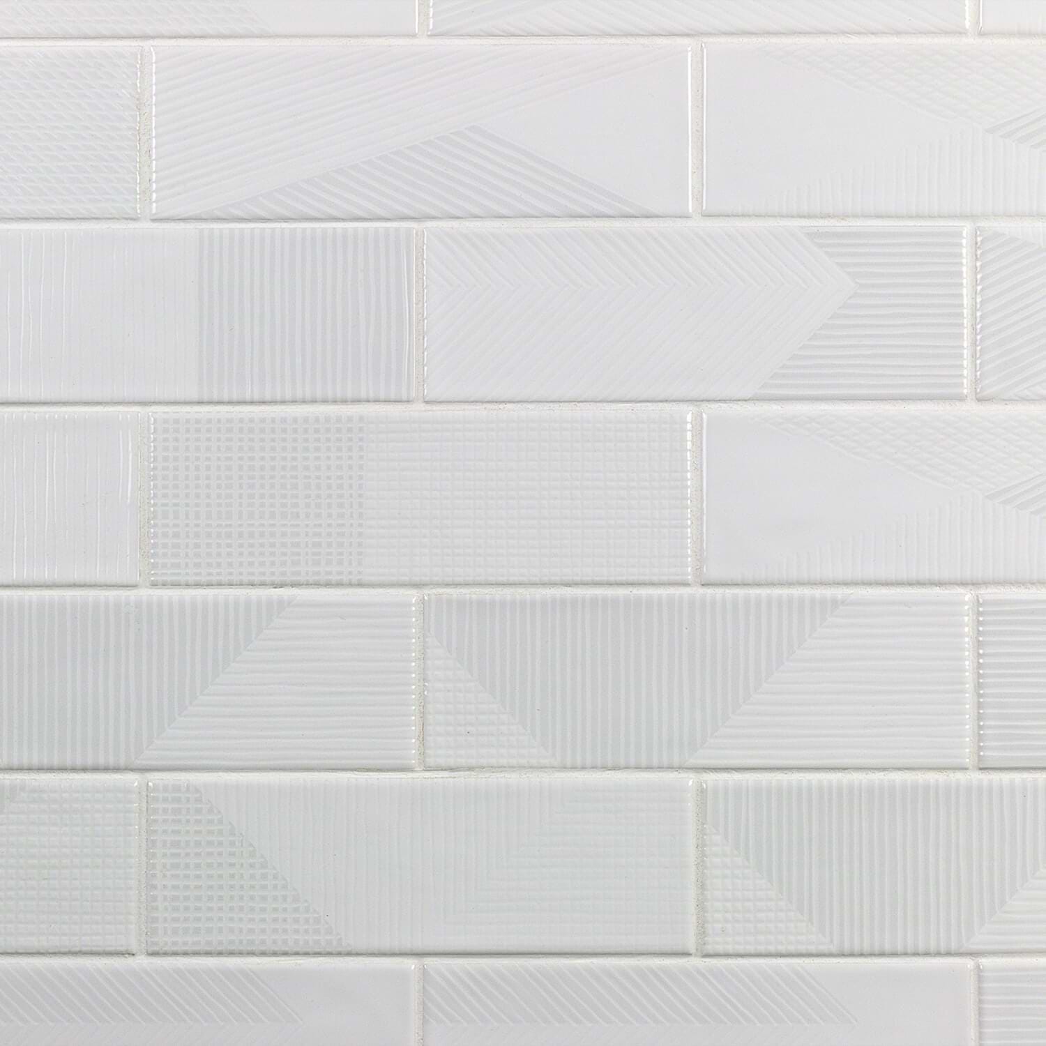 salt＆filo Shop Fragments White 2x8 | SohoStudioCorp.com