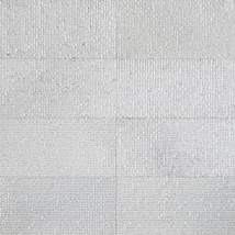 Carvina Carved Cube Bianco Ice White 12x24 3D Honed Marble Tile