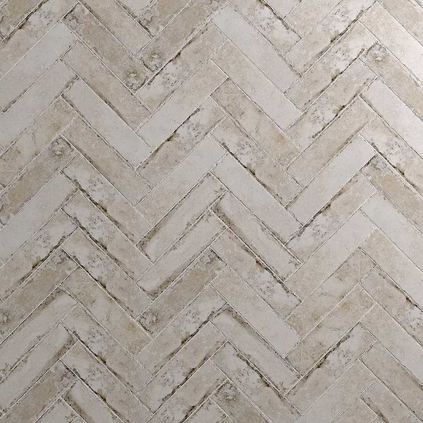 Caruso Efeso Gray 3x12 Travertine Look Matte Porcelain Tile