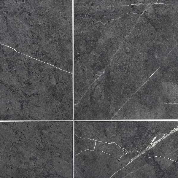 Marble Tech Amani Grey 12x24 Matte Marble Look Porcelain TIle