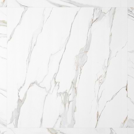 Marmo Aurora Gold 48x48 Marble Look Polished Porcelain Tile