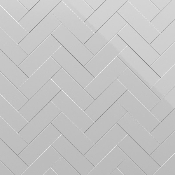 Market Street Light Gray 4X12 Polished Porcelain Tile