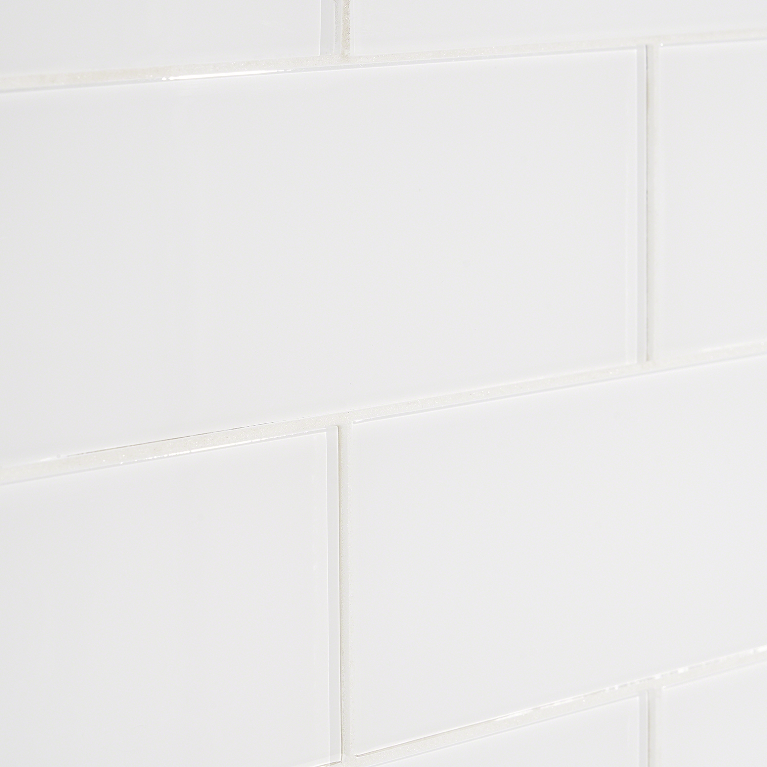 Shop Close Out - Crystal Super White 4x12 Polished Glass