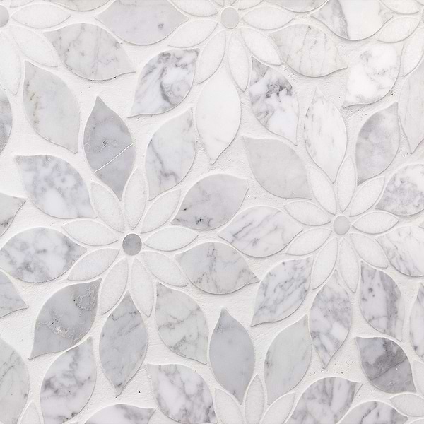 Wildflower Winds Breath Marble Tile 