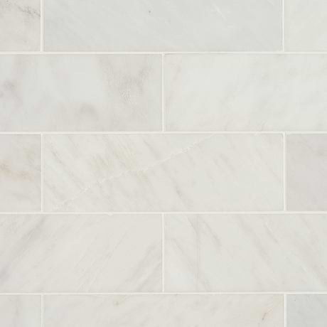 Asian Statuary 4x12 Polished Marble Tile