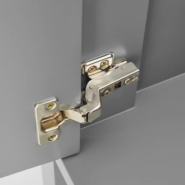 KIT - Close Out - Sheraton 24" Gray Vanity with Carrara Marble Top and Ceramic Basin