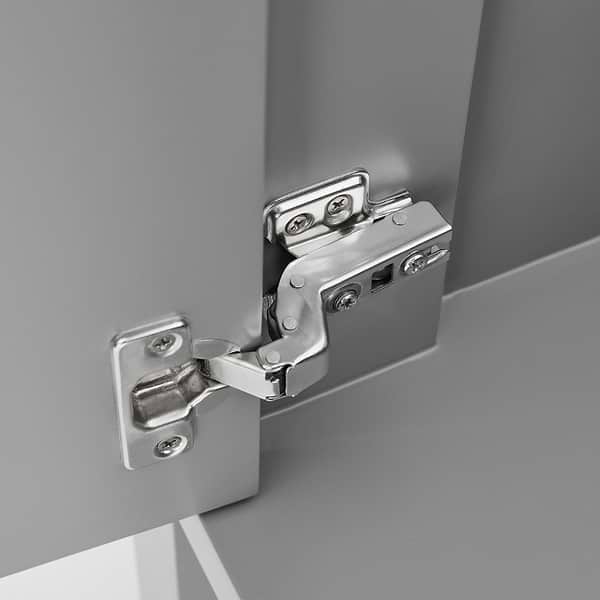 KIT - Close Out - Sheraton 24" Gray Vanity with Pure White Quartz Top and Ceramic Basin