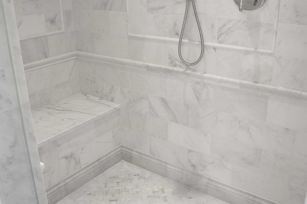 Asian Statuary 2x12 Marble Chair Rail Liner