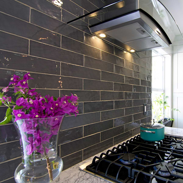 Masia 3x12 Gris Oscuro Polished Ceramic