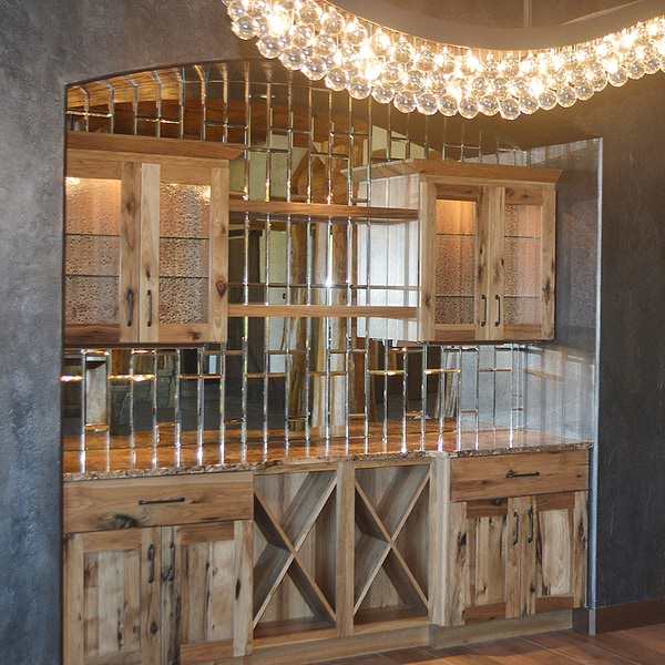 Mirror Antique 4x4 Beveled Polished Mirror