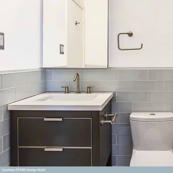 Loft Seafoam 4x12 Polished Glass Tile 