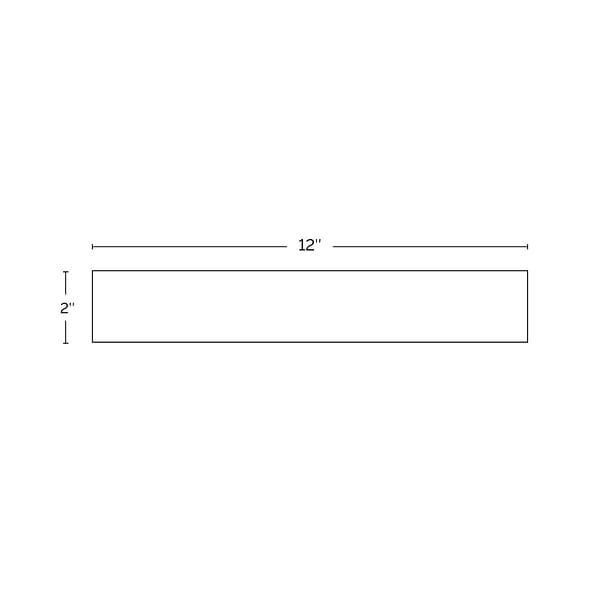 Artemis Brick Dusk 2x12 Polished Glass