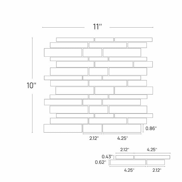 Close Out - Stained Glass Freeform Wolf Coat Polished Glass
