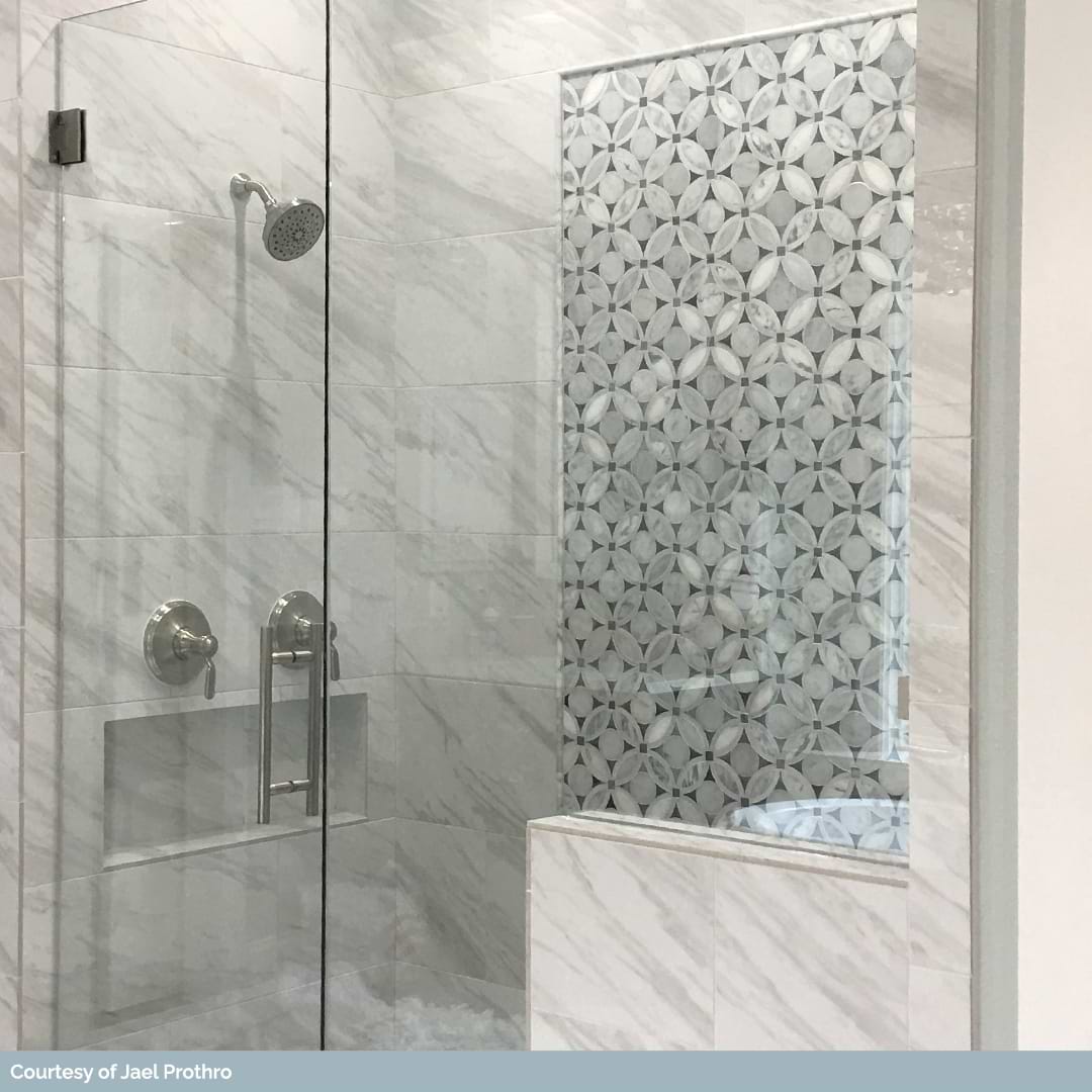 Shop Close Out - MJ Bloom Carrara & Statuario & Light Bardiglio