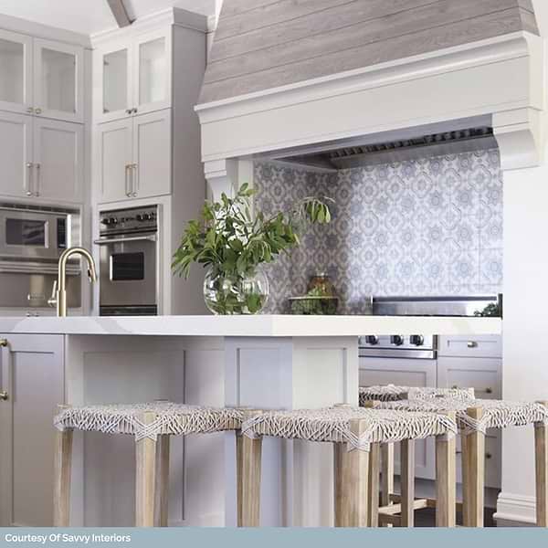 Decor Basma Multicolor 8x8 Porcelain Tile