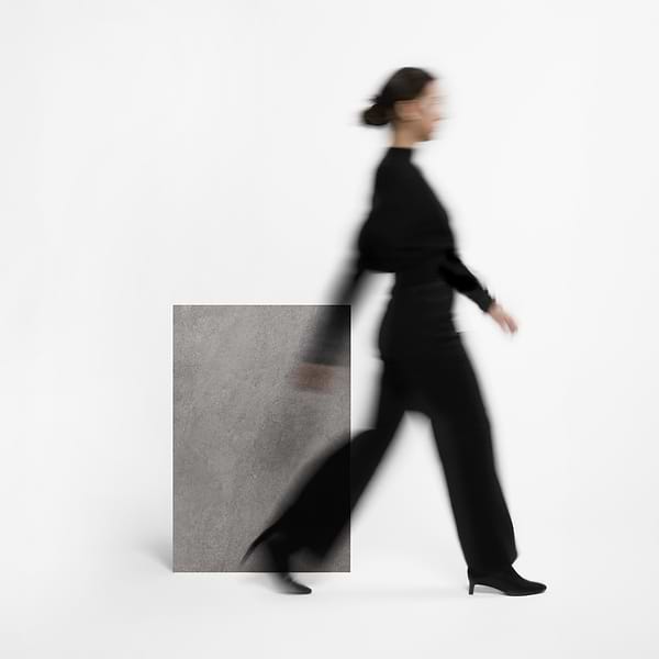 Motley Slate Gray 24x36 2CM Limestone Look Matte Porcelain Paver