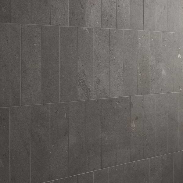 Renoir Petite Antracite Gray 4x12 Matte Porcelain