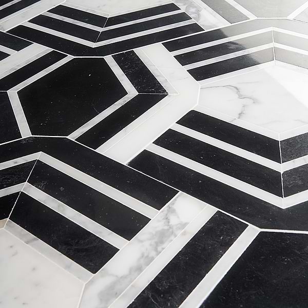 Mezzo Brava Polished Marble Mosaic
