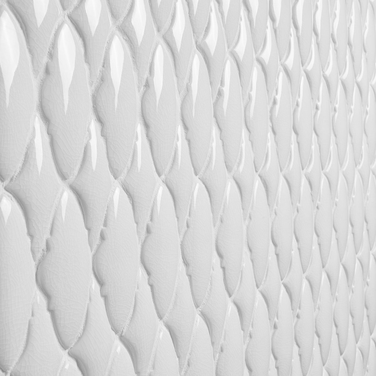 Shop Baroque Glass Ornate Blanco | SohoStudioCorp.com