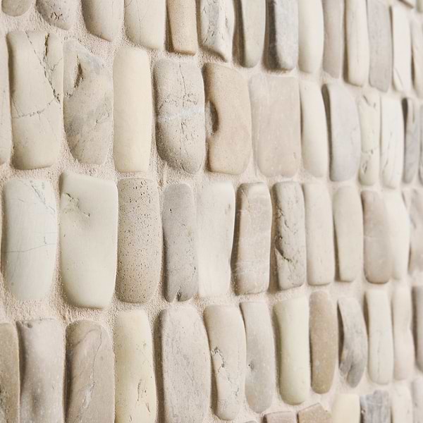 Pebblestone Pathway Lombok Blend Natural Stone Tumbled Pebble Tile