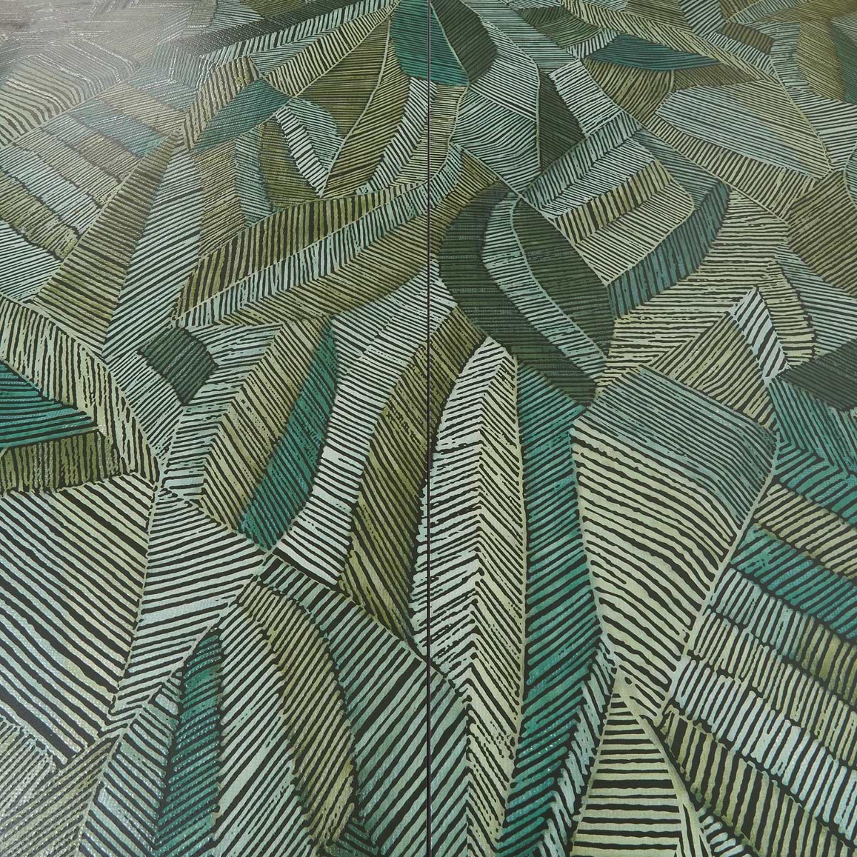 Shop Artscape Wild Atelier Green 24x48 | SohoStudioCorp.com
