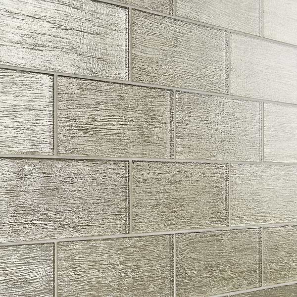 Embrace Gold 4x9 Polished Glass Tile