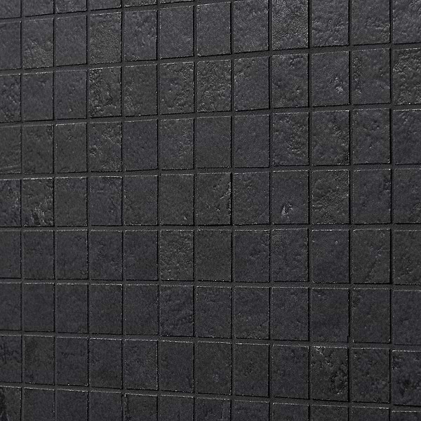 Artile Black Gold 1x1 Matte Porcelain Mosaic Tile