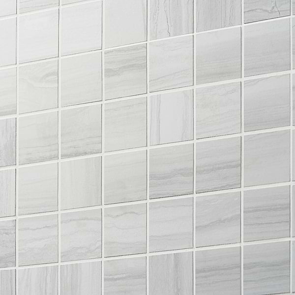 Close Out - Lithe Luminus White 2x2 Matte Mosaic