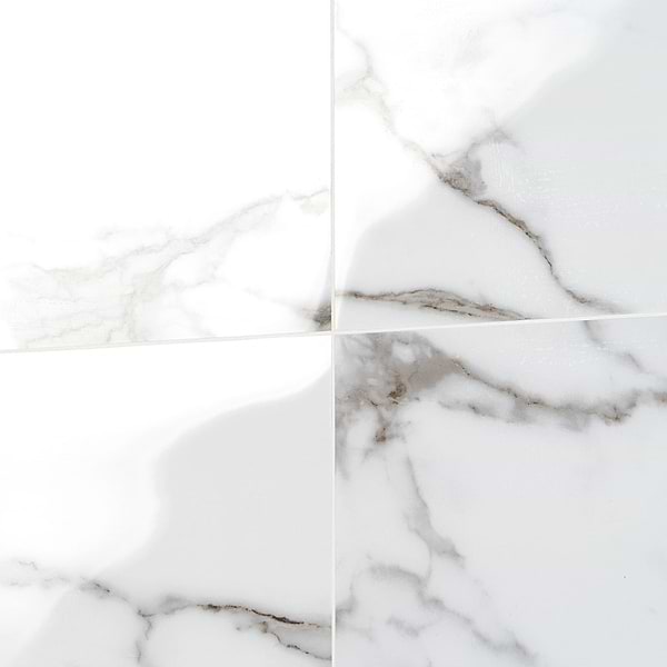 Lithe Statuario Valley 12x24 Polished Porcelain