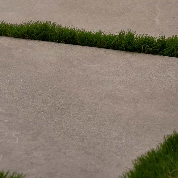 Motley Caramel Brown 24x36 2CM Limestone Look Matte Porcelain Paver