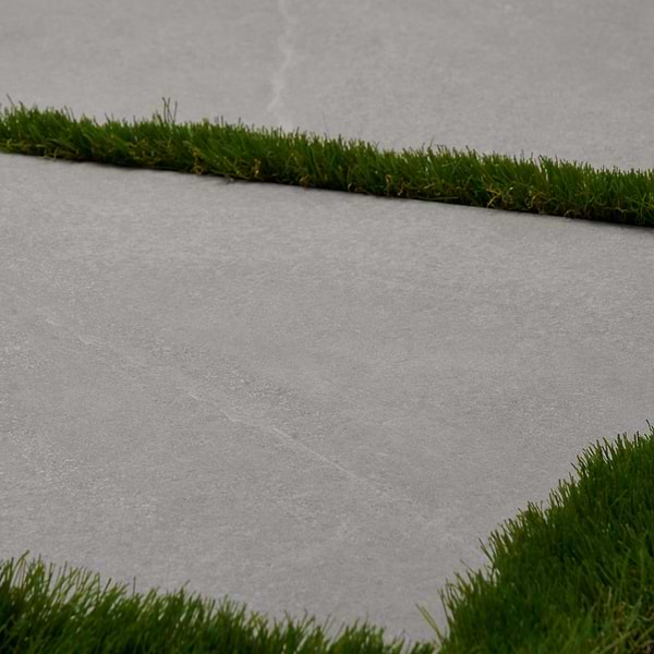 Motley Silver Gray 24x36 2CM Limestone Look Matte Porcelain Paver
