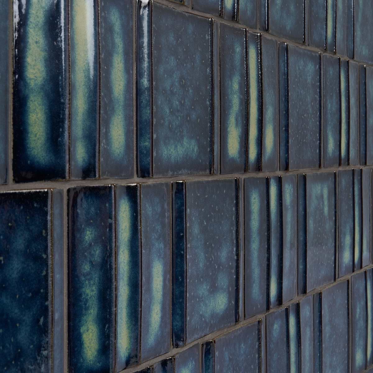 Shop Takami 6x6 Ocean Blue 3D Metallic Look Matte Porcelain Tile