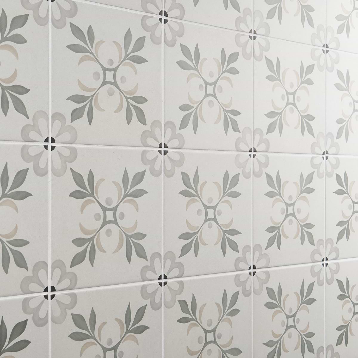 Shop Dhar Blossom Green 9x9 | SohoStudioCorp.com