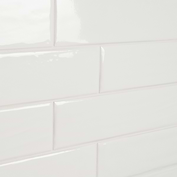 Chance White 2x12 Polished Ceramic Tile
