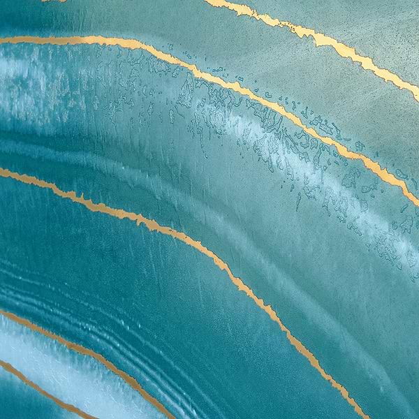 Close Out - Deco Agate Ocean Green 24x48 Artisan Decor Polished Porcelain Tile