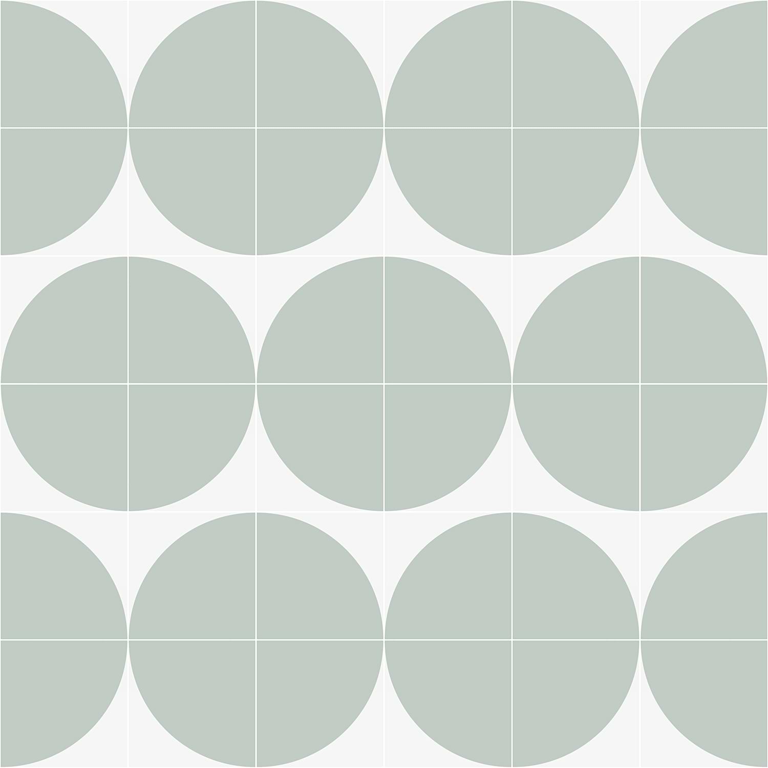 Shop Stacy Garcia Maddox Deco Floor Mineral Green 8x8