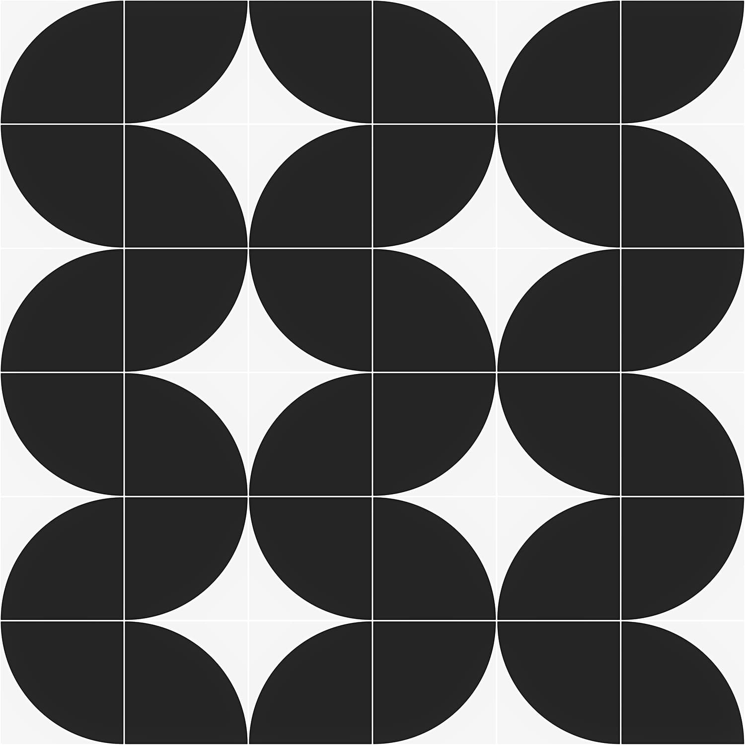 Shop Stacy Garcia Maddox Deco Floor Black 8x8 | SohoStudioCorp.com