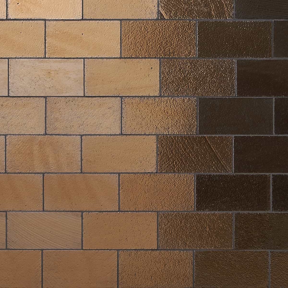 Art Lava 3x6 Brick Metallic Bronze 