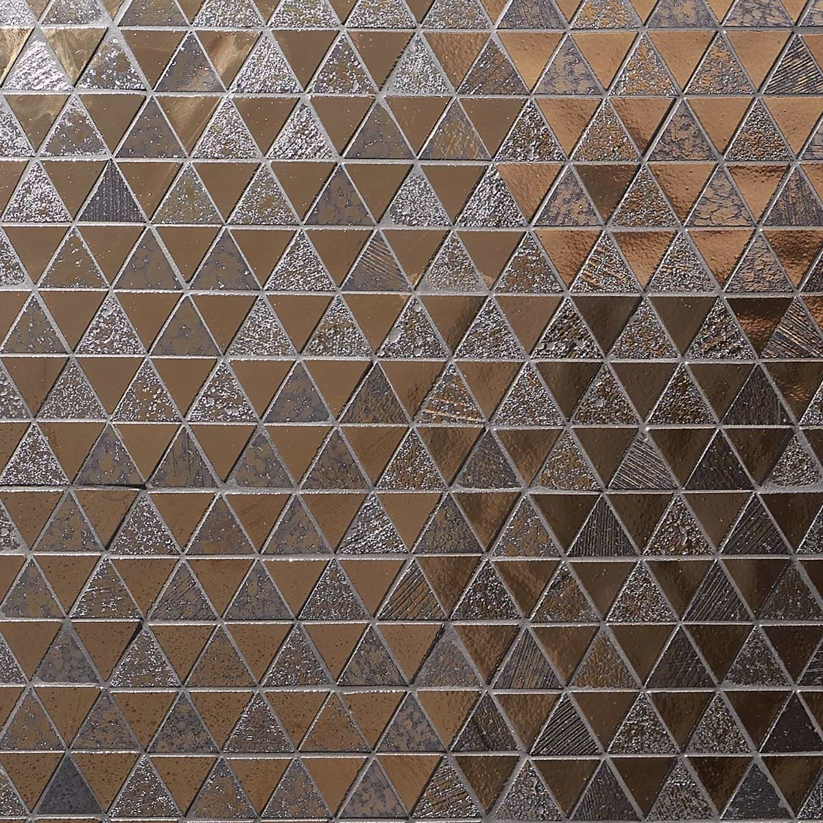 Art Lava Triangles Metallic Bronze 