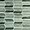 Brook Chevron Sage Green 2x7 Polished Glass Mosaic Tile