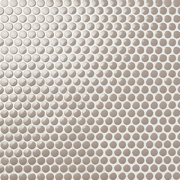Simple 2.0 Firma 1" Circles Polished Porcelain Mosaic
