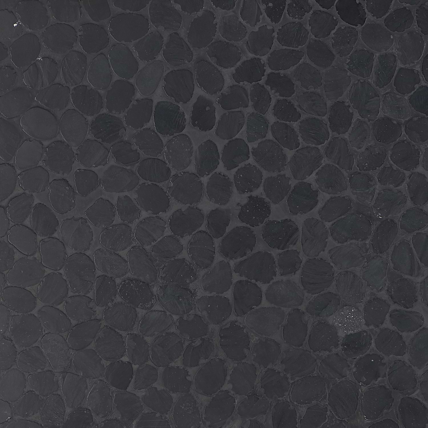 Pebblestone Alor Black Sliced Round Natural Stone 